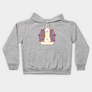 Yoga Llama Kids Hoodie